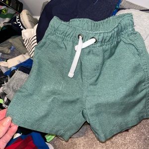 2 pair cat & jack boys shorts 18 months